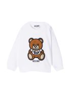 Moschino White Sweatshirt Moschino White Sweatshirt - Bianco