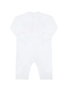 MSGM White Set For Babykids With Logo MSGM White Set For Babykids With Logo - Bianco