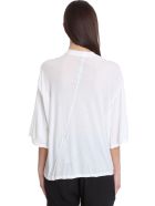 DRKSHDW Jumbo Top Topwear In White Cotton DRKSHDW Jumbo Top Topwear In White Cotton - white