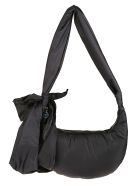 RED Valentino Maxi Bow Padded Shoulder Bag RED Valentino Maxi Bow Padded Shoulder Bag - Black