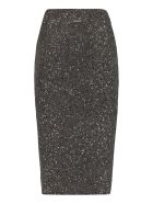MICHAEL Michael Kors Knit Pencil Skirt MICHAEL Michael Kors Knit Pencil Skirt - silver