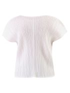 Issey Miyake Pleated Blouse Issey Miyake Pleated Blouse - White