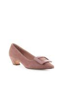 Roberto Festa Walmy Dark Pink Suede Pump Roberto Festa Walmy Dark Pink Suede Pump - Rosa