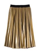Givenchy Pleated Skirt In Gold Lamé Givenchy Pleated Skirt In Gold Lamé - Metallic