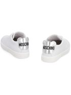 Moschino Leather Low-top Sneakers Moschino Leather Low-top Sneakers - White
