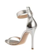 Portofino 105 Silvery Sandal Gianvito Rossi Portofino 105 Silvery Sandal - Silver