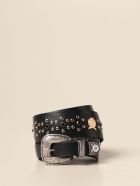Hilfiger Collection Belt Hilfiger Collection Leather Belt With Metal Buckle Hilfiger Denim Hilfiger Collection Belt Hilfiger Collection Leather Belt With Metal Buckle - Black