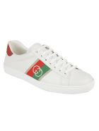 Gucci Side Logo Detail Sneakers Gucci Side Logo Detail Sneakers - White