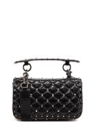 Valentino Garavani Rockstud Spike Shoulder Bag Valentino Garavani Rockstud Spike Shoulder Bag - Black