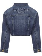Balmain Paris Kids Jackets Balmain Paris Kids Jackets - Blue