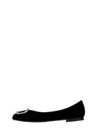 Fabio Rusconi Ballet Flats In Black Velvet Fabio Rusconi Ballet Flats In Black Velvet - black