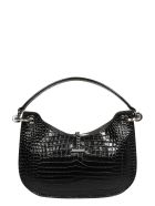 Jimmy Choo Shiny Varenne Hobo Bag Jimmy Choo Shiny Varenne Hobo Bag - Black