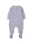 Gray Newborn Onesie Moschino Gray Newborn Onesie - Grigio