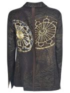 Ibrigu All-over Print Double-breasted Blazer Ibrigu All-over Print Double-breasted Blazer - Fantasy