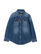 Dsquared2 Teen Denim Shirt Dsquared2 Teen Denim Shirt - Denim