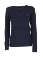 Ralph Lauren Cable Knit Wool And Cashmere Sweater Ralph Lauren Cable Knit Wool And Cashmere Sweater - Blue