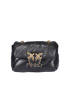 Love Mini Puffer Jewel Bag Pinko Love Mini Puffer Jewel Bag - Black