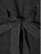 Brunello Cucinelli Grey Silk-cashmere-virgin Wool Poncho Brunello Cucinelli Grey Silk-cashmere-virgin Wool Poncho - Grigio