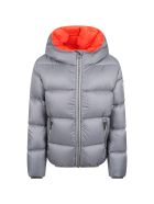 Colmar Grey Jacket For Kids With Logo Colmar Grey Jacket For Kids With Logo - Grey