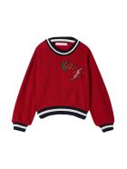 Miss Blumarine Short Red Sweatshirt Miss Blumarine Short Red Sweatshirt - Rossa