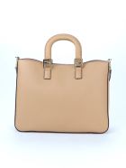 Ff Tote Medium Fendi Ff Tote Medium - Beige