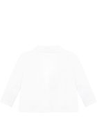 Little Bear White Jacket For Babykids Little Bear White Jacket For Babykids - White