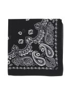 Destin Surl Bandana Cotton Scarf 60x60 Destin Surl Bandana Cotton Scarf 60x60 - Bianco Nero