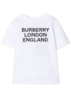 Burberry White Cotton T-shirt Burberry White Cotton T-shirt - Bianco