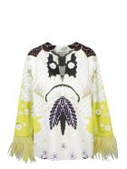 Valentino Poplin Top Valentino Poplin Top - Multicolour