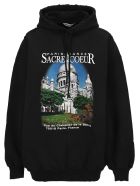 Sacrã© C Ur Bomber Hoodie Balenciaga Sacrã© C Ur Bomber Hoodie - Nero