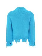 Riccardo Comi Light Blue "happy Day" Sweater For Kids Riccardo Comi Light Blue "happy Day" Sweater For Kids - Light Blue