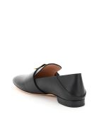 Bally Janelle Leather Loafers Bally Janelle Leather Loafers - 0100 BLACK (Black)