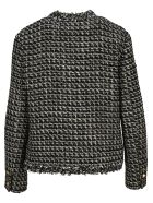 Valentino Embroidered Sensation Lurex Tweed Jacket Valentino Embroidered Sensation Lurex Tweed Jacket - BLACK