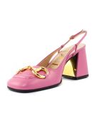 Gucci Pink Leather Slingback Gucci Pink Leather Slingback - Rosa