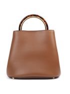 Pannier Bag In Brown Leather Marni Pannier Bag In Brown Leather - Sienna