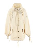 Moncler Genius Amaranth Nylon Windbreaker-jacket Moncler Genius Amaranth Nylon Windbreaker-jacket - Beige