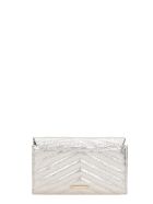 Rebecca Minkoff Edie Wallet On Shoulder Bag In Gold Leather Rebecca Minkoff Edie Wallet On Shoulder Bag In Gold Leather - gold