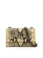 Jimmy Choo Bohemia Python Print Leather Mini Bag Jimmy Choo Bohemia Python Print Leather Mini Bag - DIJON (Beige)