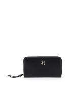 Jimmy Choo Pippa Zip-around Wallet Jimmy Choo Pippa Zip-around Wallet - BLACK (Black)