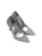 Michael Kors Keke Silver Glitter Pump Michael Kors Keke Silver Glitter Pump - Argento