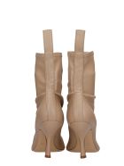 GIA COUTURE High Heels Ankle Boots In Beige Suede GIA COUTURE High Heels Ankle Boots In Beige Suede - beige