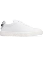 Moschino Leather Low-top Sneakers Moschino Leather Low-top Sneakers - White
