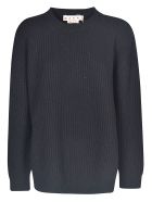 Marni Oversize Ribbed Sweater Marni Oversize Ribbed Sweater - Black