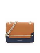 Strathberry Multicolor East/west Mini Bag Strathberry Multicolor East/west Mini Bag - TAN NAVY VANILLA (Blue)