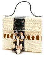 Sensi Studio Wicker Box Bag Sensi Studio Wicker Box Bag - NATURAL BLACK (Beige)