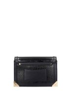 Michael Kors Shoulder Bag In Black Leather Michael Kors Shoulder Bag In Black Leather - black