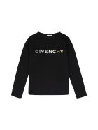 Givenchy Logo Cotton T-shirt Givenchy Logo Cotton T-shirt - black