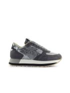 Sun68 Kate Velvet Paillettes Dark Grey Sneaker Sun 68 Sun68 Kate Velvet Paillettes Dark Grey Sneaker - Grigio (Grey)
