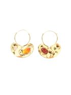 Iconic Small Hoop Earrings With Stones Patou Iconic Small Hoop Earrings With Stones - Goldstones