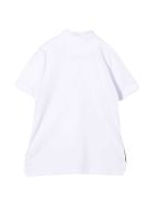 Newborn White Polo Shirt Givenchy Newborn White Polo Shirt - Bianco